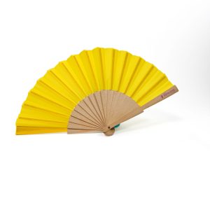 Hand Fan Yellow
